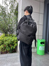 回力（Warrior）双肩包男2026新款大容量轻便旅行出差背包高颜值大学生书包电脑包 黑色【可放16英寸电脑】 实拍图