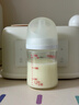贝亲（Pigeon）玻璃奶瓶宽口径防胀气160ml S号奶嘴 1月+ AA186  实拍图