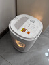 美的（Midea）空气加湿器热蒸发暖雾鼻炎母婴幼儿孕妇专用静音除菌家用卧室桌面小型取暖补水仪雾化器SR-2R50Z 实拍图