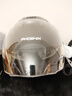 凤凰（Phoenix）新国标A类3C认证电动车摩托车头盔双镜片防雾防风保暖哑黑 男女四季通用电瓶车3/4半盔冬季安全帽 实拍图