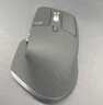 罗技（Logitech）大师系列 MX Master 3S 无线蓝牙鼠标 人体工学 办公 静音鼠标 高端 石墨黑 带无线接收器 实拍图