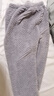 红豆居家摇粒绒睡衣男秋冬加厚双面抗静电青年男士家居服 浅银灰175/96A 实拍图