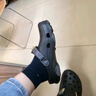 CROCS卡骆驰洞洞鞋贝雅男鞋女鞋轻便耐磨一脚蹬拖鞋休闲鞋|10126 黑色-001 40 (250mm) 实拍图