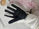 祥贝勒（X-BELLER）电发热手套三档可调充电摩托车电动车滑雪必备冬季保暖加厚手套 【白色】充电发热手套 实拍图