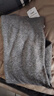 恒源祥100羊毛衫女秋冬加厚打底衫毛衣百搭羊毛修身内搭半高领针织衫 中灰色   S 100-斤以下 实拍图