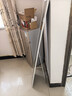 全身镜家用落地试衣镜壁挂卧室宿舍穿衣镜立体落地镜镜子全身 40*150高贵银-壁挂落地两用 实拍图