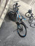 金武端自行车成人山地车公路赛车单车骑行变速超轻越野中学生初中青少年 尊享版-辐条轮-黑蓝色【铝架】 26寸24速 实拍图