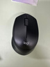 罗技（Logitech）M330 静音鼠标 无线鼠标 办公鼠标 右手鼠标 带无线微型接收器 黑色 实拍图