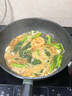 苏泊尔（SUPOR）平底锅不粘锅 牛排煎锅 麦饭石色炒菜锅煎蛋煎饼锅电磁炉燃气通用 推荐【28CM加深】配盖+木铲 实拍图