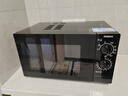 格兰仕（Galanz）微波炉烤箱一体机 平板式不锈钢内胆23升大容量家用光波炉机械旋钮操作简单G80F23SP-M8(S0) 实拍图