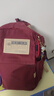袋鼠书包女双肩包男初高中大学生背包大容量耐磨15.6吋笔记本电脑包 红色【带猩猩挂件】 实拍图