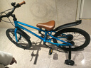 途锐达超轻儿童自行车3-6-8岁女孩男孩脚踏车小孩学生单车18寸峰鸟蓝 实拍图