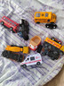 宝乐星儿童玩具车模合金车壳男孩生日礼物挖掘机吊车工程车套装6只装 实拍图