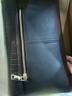七黛（Qidell）手拿包女真牛皮优雅女士手包牛皮多功能手抓包新款潮单斜挎包包女 黑色大号【皮+链条肩带】 实拍图