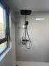 浪鲸恒温淋浴花洒套装钢琴花洒全套增压自洁沐浴器精铜浴室淋雨器 【枪灰恒温】智能数显 增压雨淋 实拍图