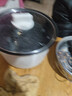 电煮锅电锅电火锅专用锅电炒锅多功能一锅宿舍电煮锅1-2人蒸煮一体 不粘内胆-单层+送钢笼【可煎炒煮饭丨火锅】 实拍图