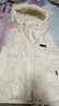 鸭鸭（YAYA）羽绒马甲女外穿秋冬新款情侣男女同款连帽马夹背心羽绒服外套 米白色 M /160(建议100-115斤) 实拍图