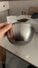 打蛋器专用打蛋碗不锈钢打蛋碗沙拉碗打蛋器必备打蛋碗不锈钢厨房烘焙必备 18cm【700ml】 实拍图