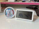 得力（deli）【超级爆款】室内温湿度计表LCD电子精准温湿度计婴儿房室内办公用品儿童老人白色 实拍图