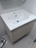 九牧（JOMOO）浴室柜陶瓷一体盆卫生间洗脸盆柜组合洗手盆卫浴洗漱台A2741升级 智能款 双侧灯|除雾 淡藕70cm 【无龙头】 实拍图