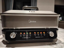 美的（Midea）电火锅鸳鸯锅火锅专用锅多功能锅料理烤肉锅分体式多功能一体电锅0氟钛陶电煮锅HGS352866S 实拍图