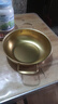 【韩剧同款】加厚不锈钢干锅海鲜锅火锅金色平底浅锅双耳锅泡面锅 豪华升级款24cm【金色】双柄汤锅 实拍图