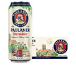 保拉纳（Paulaner）柏龙 经典小麦白啤 500ml*24听 德国啤酒 京东自营 饮料 实拍图