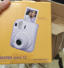 富士（FUJIFILM）instax mini12一次成像相机 立拍立得一次成像相机拍立得相机 Mini12 薄荷绿（店铺热销） ins套=相机+10相纸+壳+册(热销） 实拍图