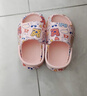 巴布豆儿童拖鞋男童女童洞洞鞋沙滩鞋宝宝凉鞋幼儿凉拖夏季 虾粉 150码 实拍图