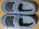 京东京造家居包脚棉拖鞋 轻简毛绒保暖包跟棉拖鞋男款 灰色42-43  JZ-3222 实拍图
