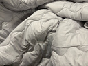 京东京造四季云柔床褥 100%原生羽丝绒 A类床垫褥子榻榻米1.5x2m 清雅灰 实拍图