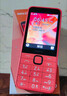 诺基亚（NOKIA）220 4G 移动联通电信全网通 2.8英寸双卡双待 直板按键手机 老人老年手机 学生手机 橘色 实拍图