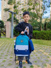 爱迪生发明家书包小学生男孩护脊儿童背包1-3-6年级英伦风减负双肩包 25127-1 实拍图