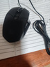 英菲克（INPHIC）W1 有线游戏鼠标宏定义人体工学轻音家用办公笔记本电脑台式USB通用 黑色 实拍图