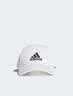 adidas经典百搭日常通勤运动遮阳棒球帽子太阳帽男女阿迪达斯官方 白/黑色   OSFW(女子) 实拍图
