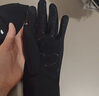 蕉下（beneunder）冬季防晒手套女骑行防风保暖手套登山手套可触屏开车防滑高弹男黑 实拍图