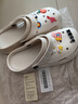 她享洞洞鞋女沙滩鞋凉拖鞋厚底增高外穿 TY301 白色 38/39 实拍图