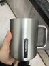 富光马克保温杯316不锈钢带盖办公学生咖啡茶杯水杯子男女士400ml 实拍图