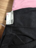 优衣库女装绒面针织宽腿裤/阔腿裤裤子25秋冬新款479284 08 深灰色 XL /165/76A 实拍图