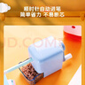 得力（deli）学生可自动进笔手摇卷笔刀削笔机/铅笔削笔器/削笔刀/转笔刀 学生文具生日考试开学礼物粉 实拍图