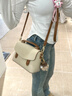 CinvaiKrose【吴倩同款】包包女包2025新款斜挎包剑桥包手提包生日圣诞节礼物 米色【送女友老婆女生礼物走心实用】 实拍图