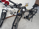 喜德盛山地自行车黑客500 X6铝合金车架27.5大轮径 油压碟刹24速变速 26款深灰/白17(适合身高170-185cm） 实拍图