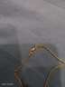 周六福5G黄金项链女小猫足金链坠吊坠 计价AW065013 约2.23g 40+2.5cm  实拍图