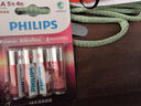 飞利浦（PHILIPS）碱性5号电池4粒干电池 十年聚能锁电适用智能门锁/玩具鼠标/电子锁血压计/血糖仪电池5号商超同款 实拍图