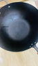 炊大皇铁锅家用无涂层不锈炒锅燃气灶专用炒锅炒菜锅平底锅极铁锅34cm 实拍图