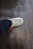 洁丽雅防水棉拖鞋男士秋冬季室内居家防滑保暖厚底踩屎感加绒全包棉鞋女 奶咖【防水羽绒布】 42-43 (适合41-42) 实拍图