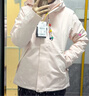 骆驼（CAMEL）三防冲锋衣户外登山服防风防水防污三合一运动外套 AD22263513X,抓绒内胆烟花粉，女 S 实拍图