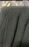 优衣库女装雪纺长裙层叠半身裙裙子偏短款480747 09 黑色 2XL /165/84A 实拍图