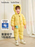 巴拉巴拉童装轻薄羽绒服婴儿外出连体衣冬装宝宝爬服儿童衣服男童女童萌趣 实拍图