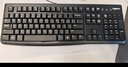 罗技（Logitech）MK120 键鼠套装 有线键鼠套装 办公键鼠套装 电脑键盘 USB即插即用 全尺寸 黑色 实拍图
